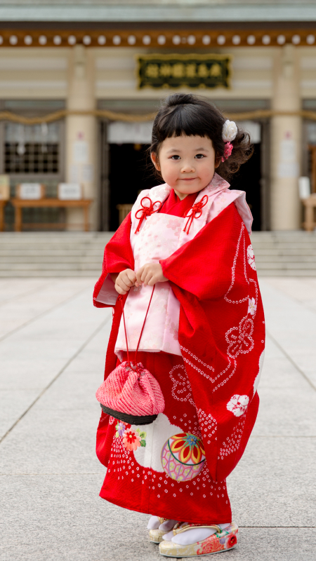 3歳 女の子 被布