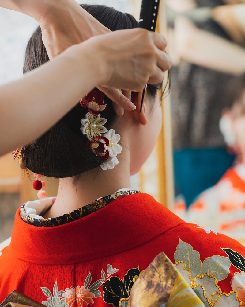 着付けサポート付きで初めてでも安心